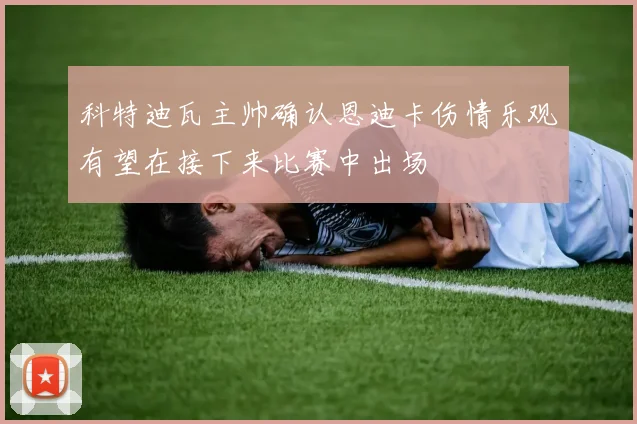 科特迪瓦主帅确认恩迪卡伤情乐观有望在接下来比赛中出场
